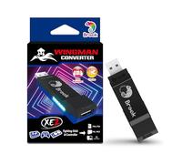 Brook Wingman XE 2 Convertisseur - Adaptateur de contrôleur sans Fil 2 en 1 pour PS, Consoles de Commutation et PC, Prend en Charge Le Turbo réglable Remap, Bleu