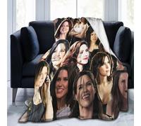 Brooke Davis Couverture En Peluche Douce Et Confortable Pour Canape-Lit, Bureau, Genouillère, Voiture, Camping, Couvertures En Peluche Moelleuses Et Douillettes - D231 Utilisation Saiso