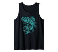 Brooke Trout Minimalist Artistic Fly Fishing Débardeur