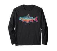 Brooke Trout Minimalist Artistic Fly Fishing Manche Longue