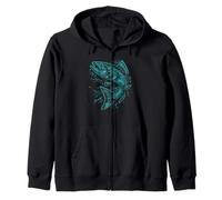 Brooke Trout Minimalist Artistic Fly Fishing Sweat à Capuche