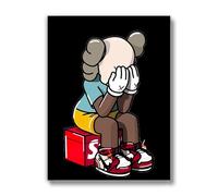 Brooke & Vine Hypebeast K - Poster décoratif de chambre (sans cadre, 30,5 x 40,6 cm) - Impression murale originale de Michael Jordan - Pour chambre à coucher, dortoir, bureau