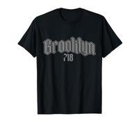 Brooklyn 718 Code régional Old School NYC New York City Vintage T-Shirt
