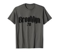 Brooklyn 718 Code régional Old School NYC New York City Vintage T-Shirt