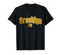 Brooklyn 718 Code régional Old School NYC New York City Vintage T-Shirt