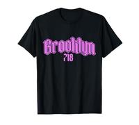 Brooklyn 718 Code régional Old School NYC New York City Vintage T-Shirt