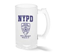 Brooklyn 99 Inspired By Series New York Police Nine Nine Precinct Bière transparente Tasse Stein 0.5L
