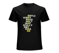 Brooklyn 99 Nine Nine T-Shirt Unisex Gift Men's Black Tees M