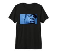 Brooklyn Blue Graffiti Hip-Hop Street Art Mural T-Shirt Haut de Gamme