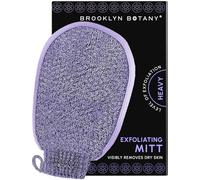Brooklyn Botany Gant exfoliant pour le bain et la douche - Gommage corporel ultra résistant pour massage et élimination des peaux mortes pour le corps - 1 gant