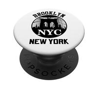 Brooklyn Bridge Shirt, Brooklyn New York City Graphic Design PopSockets PopGrip Adhésif