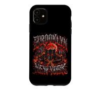 Brooklyn Halloween Gothic Bridge Pumpkin Nightmare Coque pour iPhone 11