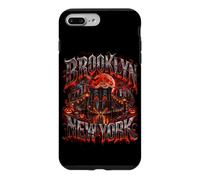 Brooklyn Halloween Gothic Bridge Pumpkin Nightmare Coque pour iPhone 7 Plus/8 Plus