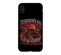 Brooklyn Halloween Gothic Bridge Pumpkin Nightmare Coque pour iPhone XS Max