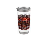 Brooklyn Halloween Gothic Bridge Pumpkin Nightmare Gobelet isotherme en acier inoxydable double paroi