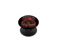 Brooklyn Halloween Gothic Bridge Pumpkin Nightmare PopSockets PopGrip Adhésif