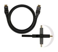 Brooklyn HQ Câble HDMI 2m Flex-Câble 90° 180° Winkel-Stecker pour TV Full HD