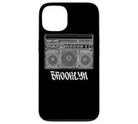 Brooklyn New York Boom Box 1980s Nostalgia Coque pour iPhone 13