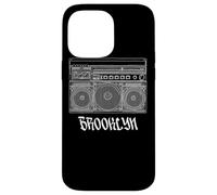 Brooklyn New York Boom Box 1980s Nostalgia Coque pour iPhone 14 Pro Max