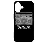 Brooklyn New York Boom Box 1980s Nostalgia Coque pour iPhone 17