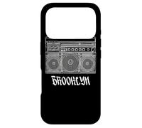 Brooklyn New York Boom Box 1980s Nostalgia Coque pour iPhone 17 Pro