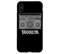 Brooklyn New York Boom Box 1980s Nostalgia Coque pour iPhone XS Max