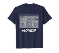 Brooklyn New York Boom Box 1980s Nostalgia T-Shirt