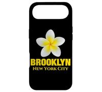 Brooklyn New York City Tropical Yellow Frangipani Flower Coque pour iPhone Air