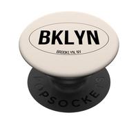 Brooklyn New York Design Ovale Classique I Love NYC PopSockets PopGrip Adhésif