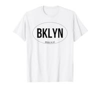 Brooklyn New York Design Ovale Classique I Love NYC T-Shirt