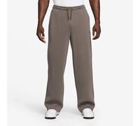 Brooklyn Oversized Open-Hem Pant brun XL