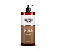 Brooklyn Soap Company Dark Vanilla & Cashmere Gel douche 2 en 1 pour homme pour la peau et les cheveux 1 l