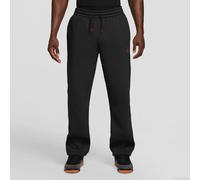 Brooklyn Statement Fleece Open-Hem Pants noir S