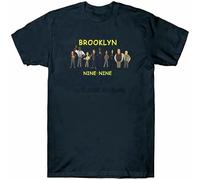 Brooklyn T-Shirt TV Show - 99Th Precinct Mens Cotton Tee Vintage Black S