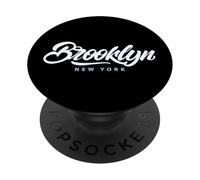 Brooklyn Tee Shirt, Brooklyn New York City, Brooklyn Graphic PopSockets PopGrip Adhésif