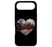 Brooklyn Vintage Heart T-Shirt - Retro NYC Bridge Souvenir Coque pour iPhone Air