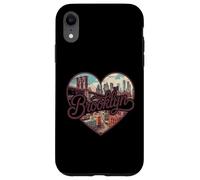 Brooklyn Vintage Heart T-Shirt - Retro NYC Bridge Souvenir Coque pour iPhone XR