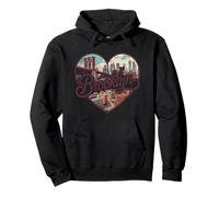 Brooklyn Vintage Heart T-Shirt - Retro NYC Bridge Souvenir Sweat à Capuche