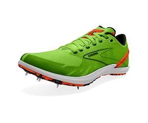 BROOKS 1000391D308 Draft XC Homme Green Gecko/Red Orange/White EU 44.5