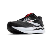 BROOKS Homme Ghost Max 2 Sneaker, Black White Fiery Red, 41 EU