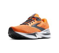 BROOKS Homme Adrenaline GTS 24 Sneaker, Orange/Ébène/Bleu Country, 45.5 EU