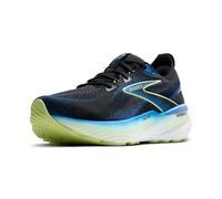 BROOKS Homme Glycerin GTS 22 Sneaker, Black Cobalt Neo Yellow, 45 EU