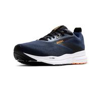 BROOKS Homme Trace 4 Sneaker, Caban/Noir/Orange Pop, 43 EU