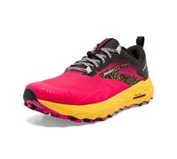 Brooks Femme Cascadia 17 Sneaker, Diva Pink/Black/Lemon Chrome, 42 EU