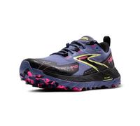 BROOKS Femme Cascadia 18 GTX Sneaker, Gris Bleu/Noir/Rose, 40 EU