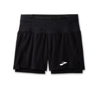 BROOKS 211495001 High Point 5" 2-in-1 Short 2.0 Shorts Homme Black Taille 25