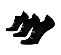 BROOKS 280493001 Run-In No Show 3-Pack Socks Unisex Adult Black Taille 30