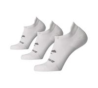 BROOKS 280493100 Run-In No Show 3-Pack Socks Unisex Adult White Taille 35
