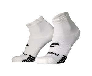 BROOKS 280497100 Ghost Lite Quarter 2-Pack Socks Unisex Adult White Taille 25