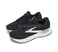 Brooks Adrenaline GTS 24 D Wide Black White Women Road Running Shoe 1204261D-087